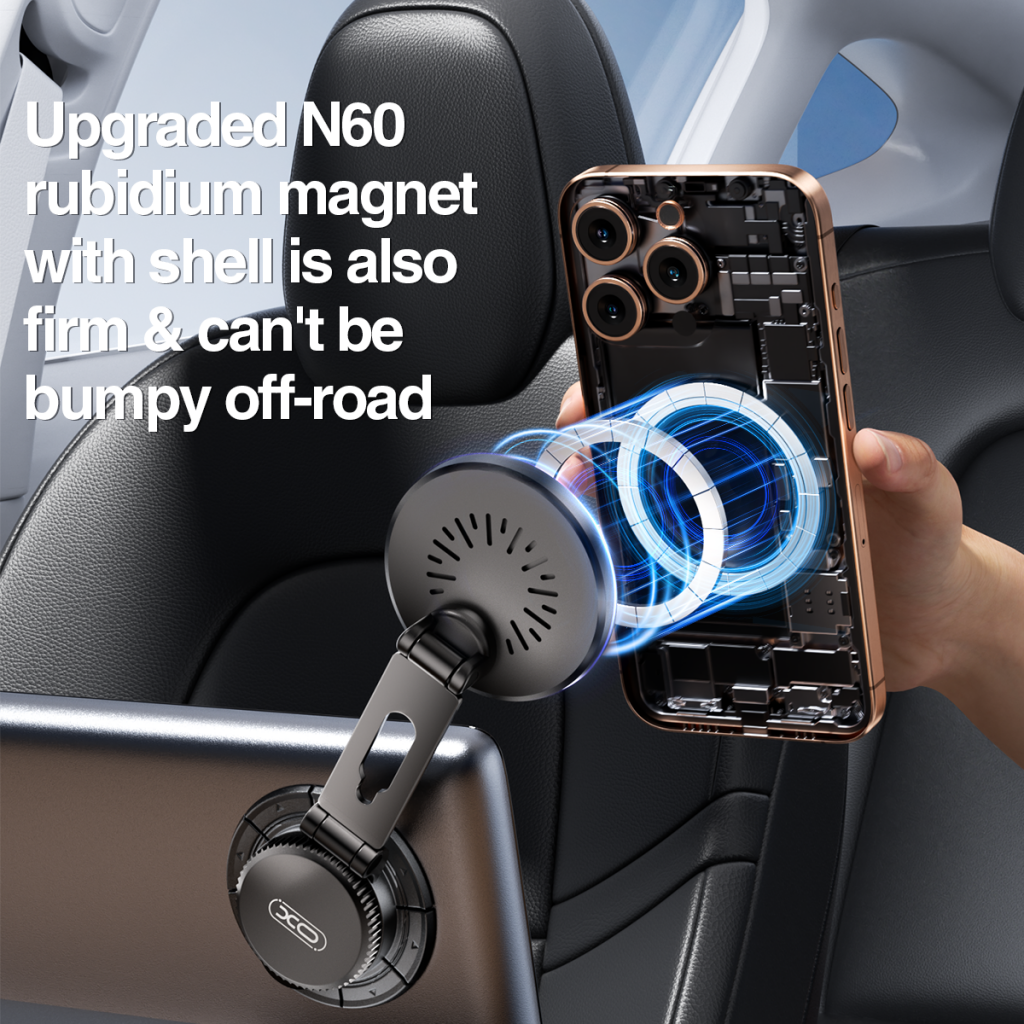 Bezdrôtová autonabíjačka XO Design CX036, 15W, 1.67A, Čierna