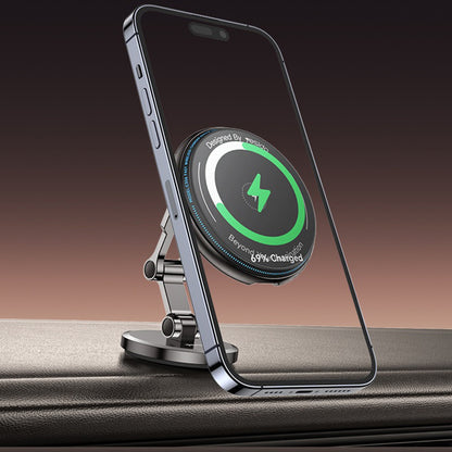 Bezdrôtová autonabíjačka Yesido C306, 15W, 1.67A, Čierna