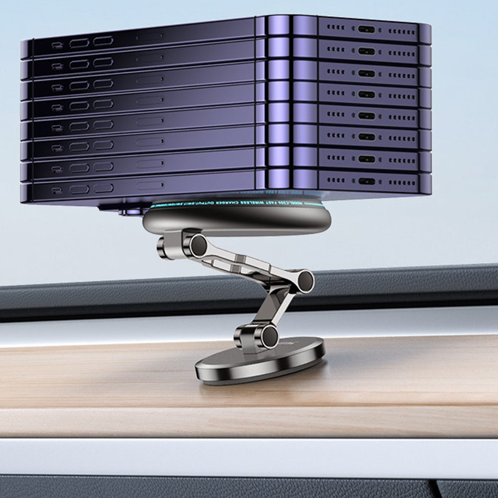 Bezdrôtová autonabíjačka Yesido C306, 15W, 1.67A, Čierna