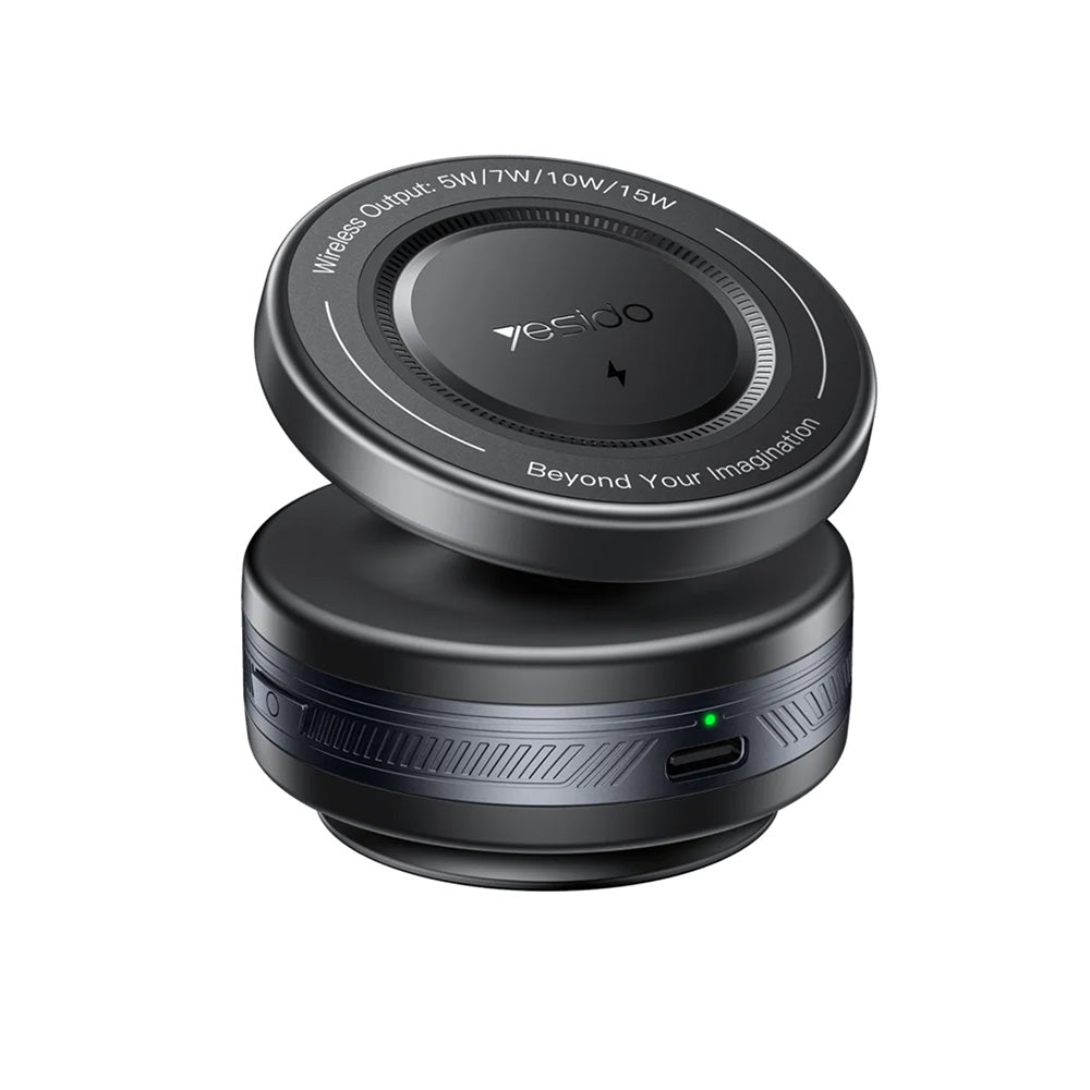 Bezdrôtová autonabíjačka Yesido C310, 15W, 1.67A, Čierna