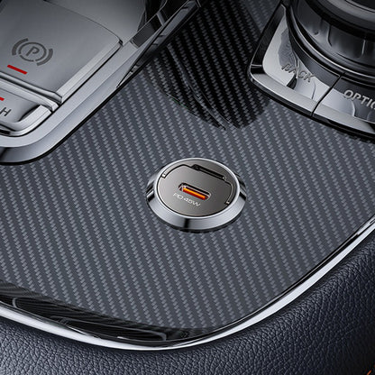 Yesido Y67 Car Charger, 45W, 3A, 1 x USB-C, Black