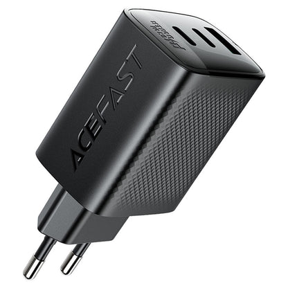 Sieťová nabíjačka Acefast A108, 67W, 3A, 1 x USB-A - 2 x USB-C, Čierna