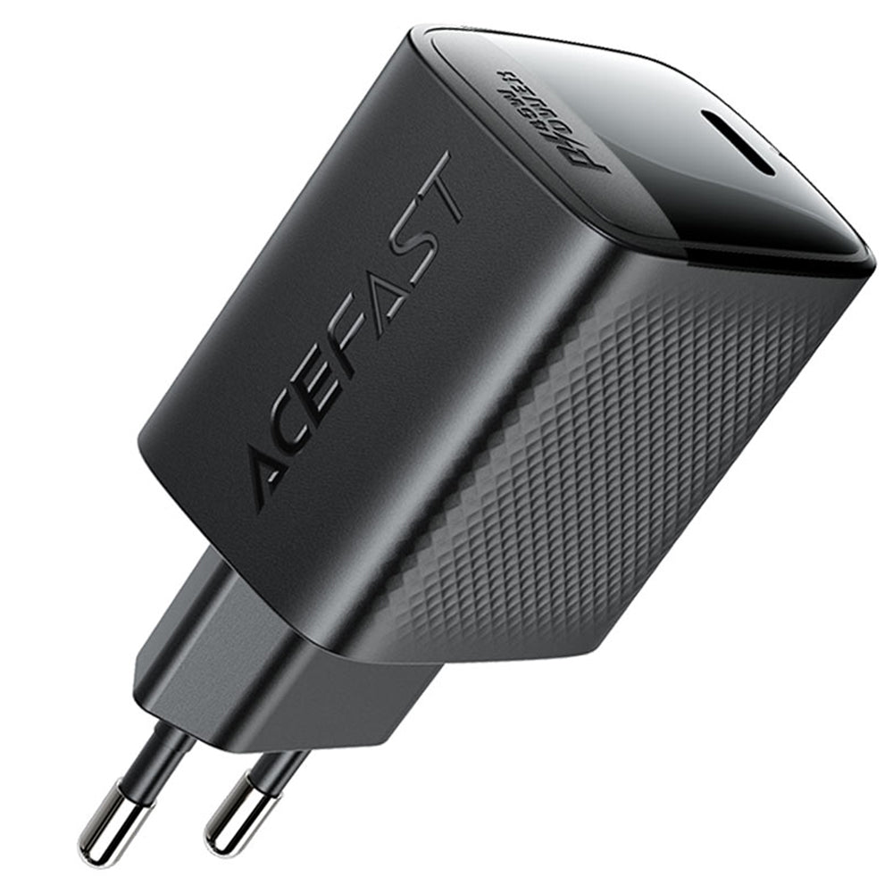 Acefast A112 Network Charger, 45W, 3A, 1 x USB-C, Black