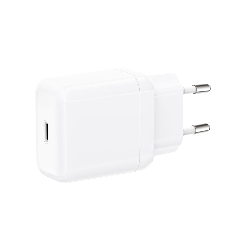 Sieťová nabíjačka Acefast A130, 20W, 3A, 1 x USB-C, Biela