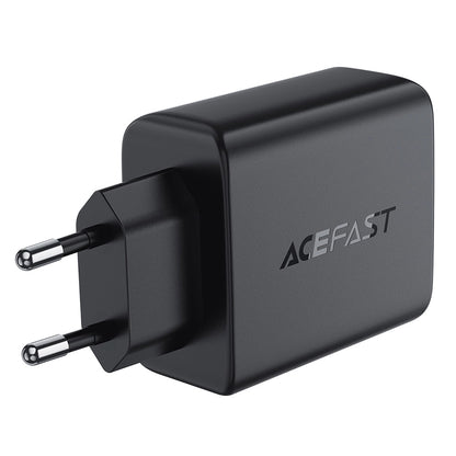 Sieťová nabíjačka Acefast A61, 45W, 3A, 2 x USB-A - 2 x USB-C, čierna
