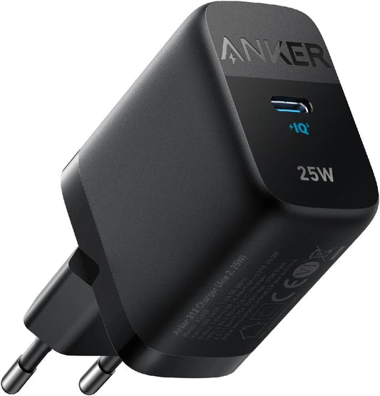 Sieťová nabíjačka Anker 312 Ace, 25W, 1 x USB-C, čierna A2642G11