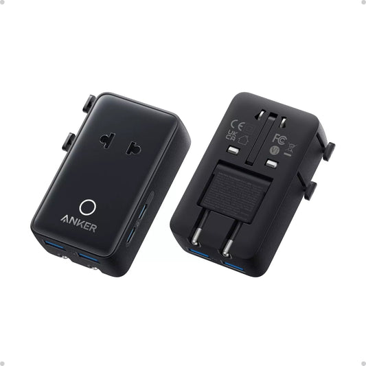 Sieťová nabíjačka Anker Nano Travel, 20W, 3A, 2 x USB-A - 2 x USB-C, Čierna A9215H11