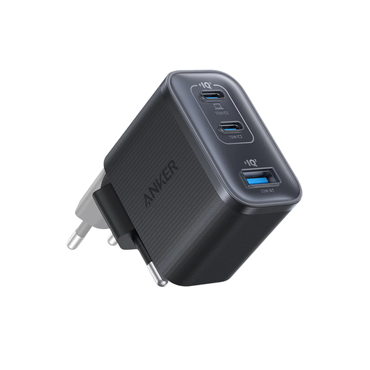 Sieťová nabíjačka Anker Nano, 70W, 3.5A, 1 x USB-A - 2 x USB-C, Čierna A121AL11