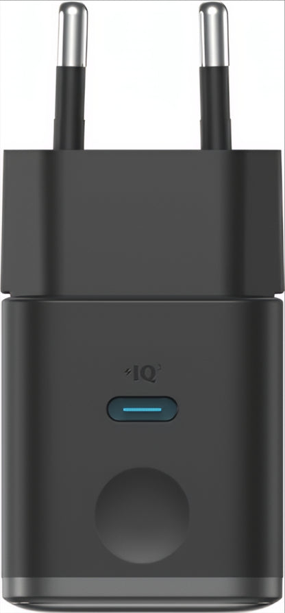 Sieťová nabíjačka Anker Nano Charger Display, 45W, 3A, 1 x USB-C, Čierna A121DG11