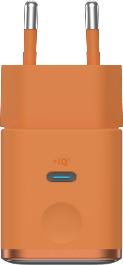 Sieťová nabíjačka Anker Nano Display, 45W, 3A, 1 x USB-C, Oranžová A121DGO1