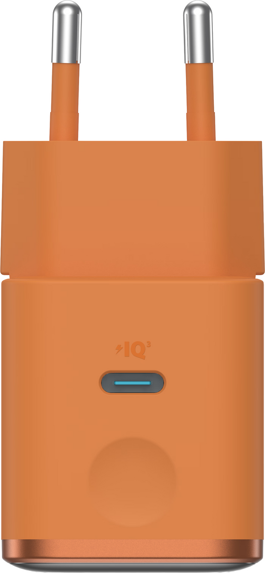 Sieťová nabíjačka Anker Nano Display, 45W, 3A, 1 x USB-C, Oranžová A121DGO1