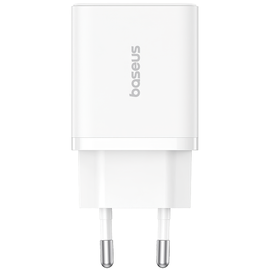 Sieťová nabíjačka Baseus Cube, 20W, 3A, 1 x USB-A - 1 x USB-C, Biela P10111403213-00