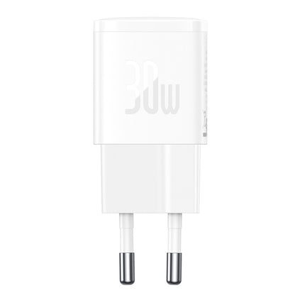Sieťová nabíjačka Baseus Cube Pro, 30W, 3A, 1 x USB-C, Biela CCXF000302