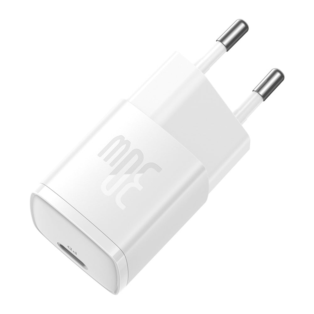 Sieťová nabíjačka Baseus Cube Pro, 30W, 3A, 1 x USB-C, Biela CCXF000302