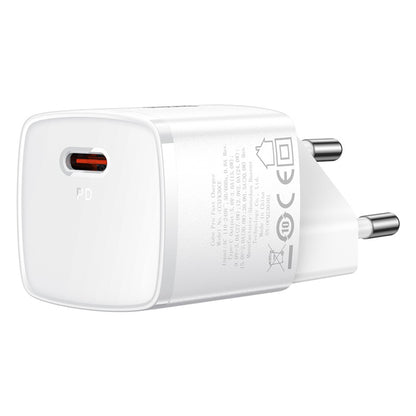 Sieťová nabíjačka Baseus Cube Pro, 30W, 3A, 1 x USB-C, Biela CCXF000302