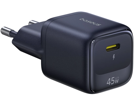 Sieťová nabíjačka Baseus EnerFill FN22, 45W, 3A, 1 x USB-C, čierna E0123300