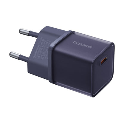 Baseus GaN5S Network Charger, 30W, 3A, 1 x USB-C, Purple P10162504523-00