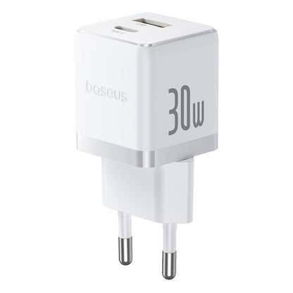Sieťová nabíjačka Baseus Palm, 30W, 3A, 1 x USB-A - 1 x USB-C, Biela P1011160A213-00