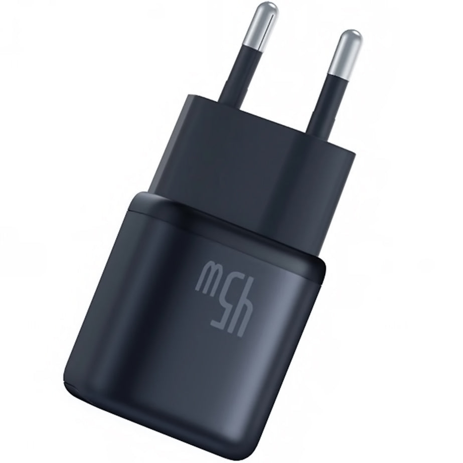 Sieťová nabíjačka Baseus PicoGo, 45W, 3A, 1 x USB-C, čierna P10176800123-00