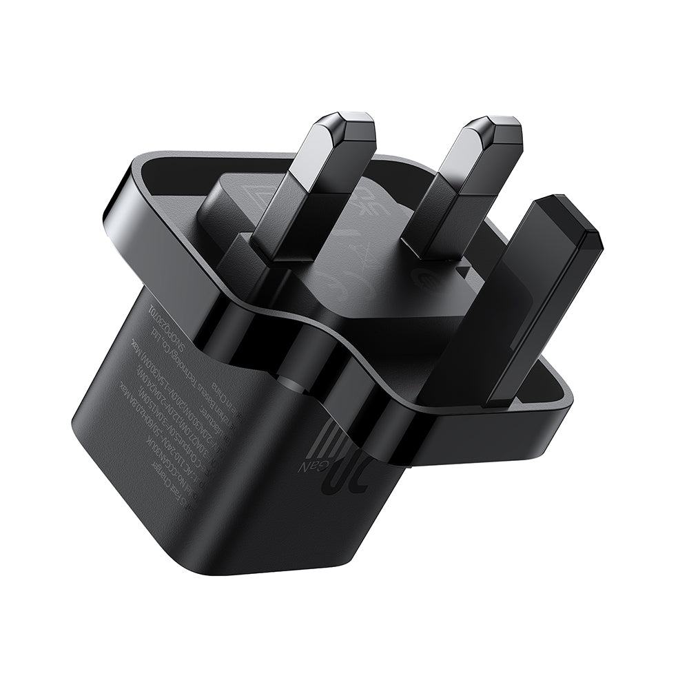 Sieťová nabíjačka Baseus UK, 20W, 3A, 1 x USB-C, Čierna P10110907113-00