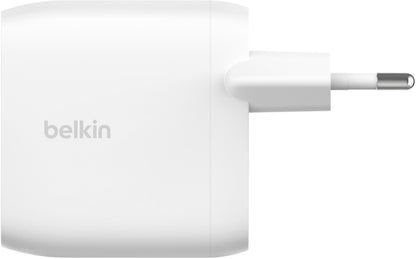 Sieťová nabíjačka Belkin BoostCharge Pro Dual, 60W, 3A, 2 x USB-C, biela WCB010vfWH
