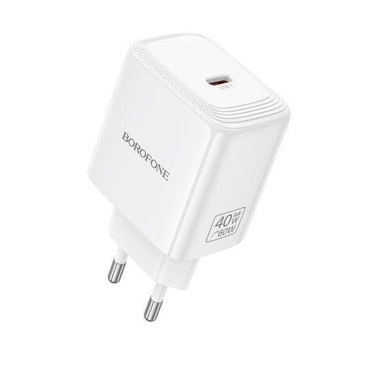 Sieťová nabíjačka Borofone BN33 Fuente, 40W, 1 x USB-C, biela