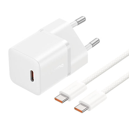 Sieťová nabíjačka s káblom USB-C Baseus GaN5, 20W, 3A, 1 x USB-C, Biela P10110900213-01