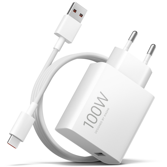 Sieťová nabíjačka s USB-C káblom Xiaomi MY-19-ER, 100W, 6,1A, 1 x USB-A, biela BHR095VEU