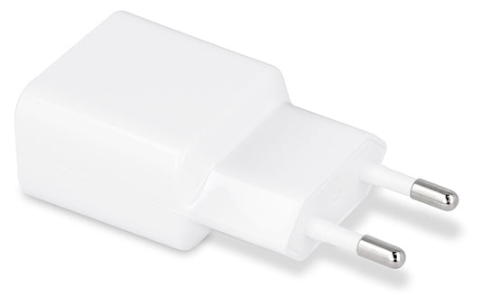 Sieťová nabíjačka s USB-C káblom MaXlife MXTC-01, 10,5W, 2,1A, 1 x USB-A, biela