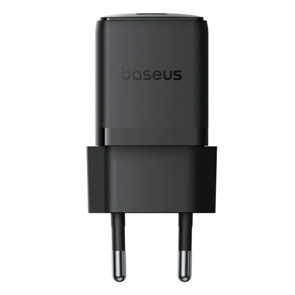 Sieťová nabíjačka s káblom USB-C Baseus Palm, 20W, 3A, 1 x USB-C, Čierna P10111602113-01