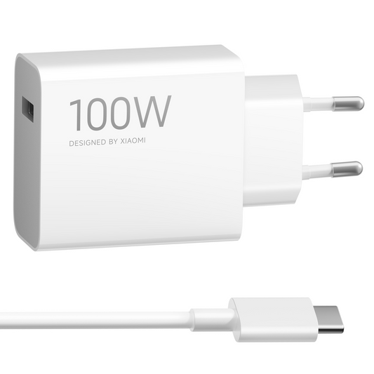 Sieťová nabíjačka s USB-C káblom Xiaomi MY-19-ER, 100W, 6,1A, 1 x USB-A, biela BHR095VEU