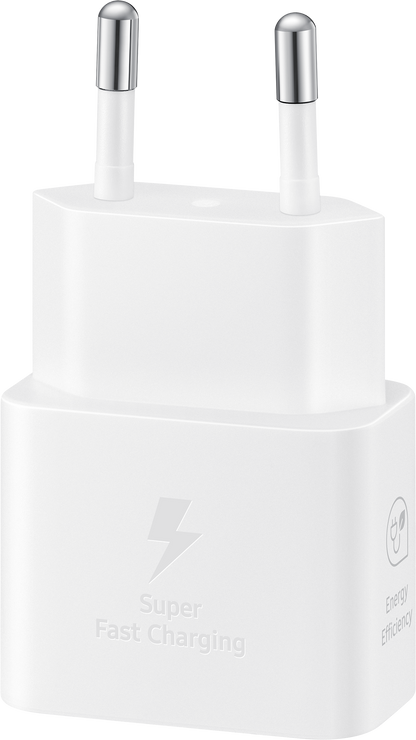 Sieťová nabíjačka Samsung USB-C, 25 W, 3A, 1 x USB-C, biela EP-T2510XWEGEU 