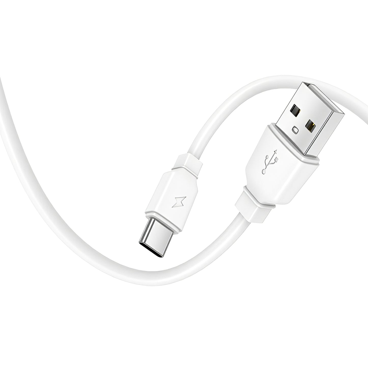 Sieťová nabíjačka s káblom USB-C Prestico F15S-C, 30W, 3A, 1 x USB-C, Biela