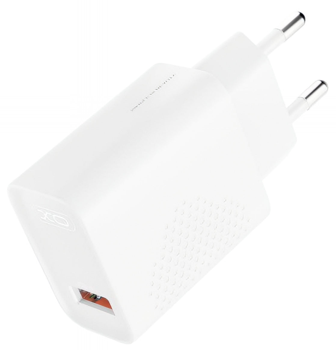 Sieťová nabíjačka s káblom microUSB XO Design L159, 18W, 3A, 1 x USB-A, Biela