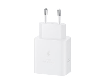 Sieťová nabíjačka s káblom USB-C Samsung, 45W, 4.05A, 1 x USB-C, Biela EP-T4511XWEGEU