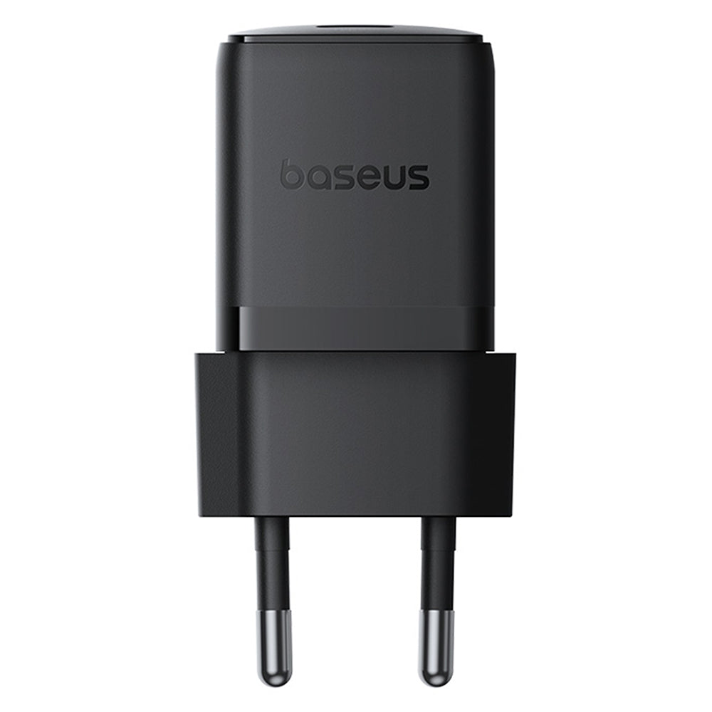 Sieťová nabíjačka s káblom USB-C Baseus Palm, 30W, 3A, 1 x USB-C, Čierna P10111605113-01