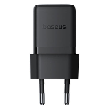 Sieťová nabíjačka s káblom USB-C Baseus Palm, 30W, 3A, 1 x USB-C, Čierna P10111605113-01