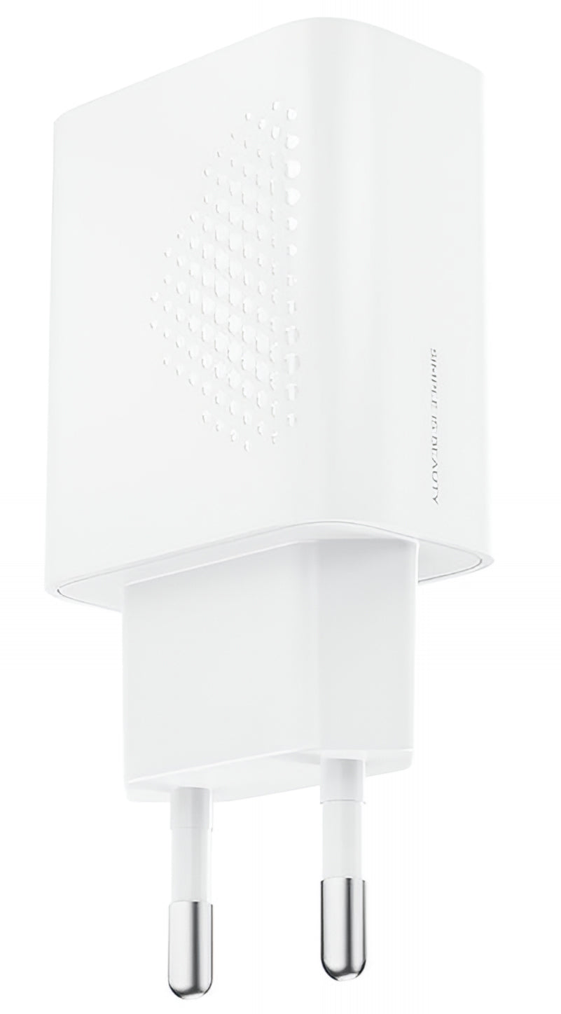 Sieťová nabíjačka s káblom USB-C XO Design L162, 30W, 3A, 1 x USB-C, Biela