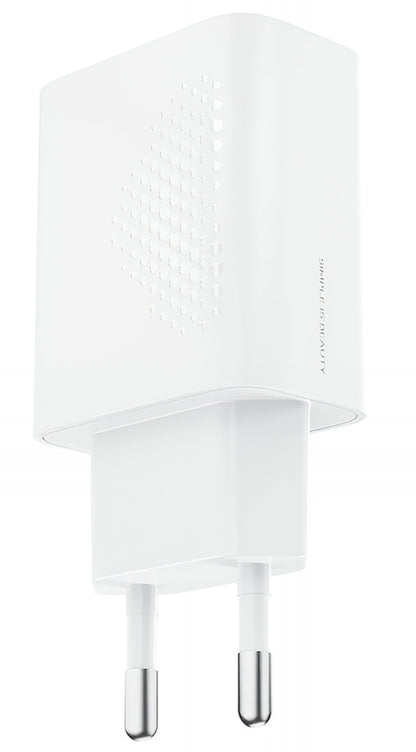 Sieťová nabíjačka s káblom USB-C XO Design L162, 30W, 3A, 1 x USB-C, Biela