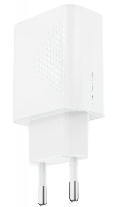 Sieťová nabíjačka s káblom microUSB XO Design L159, 18W, 3A, 1 x USB-A, Biela