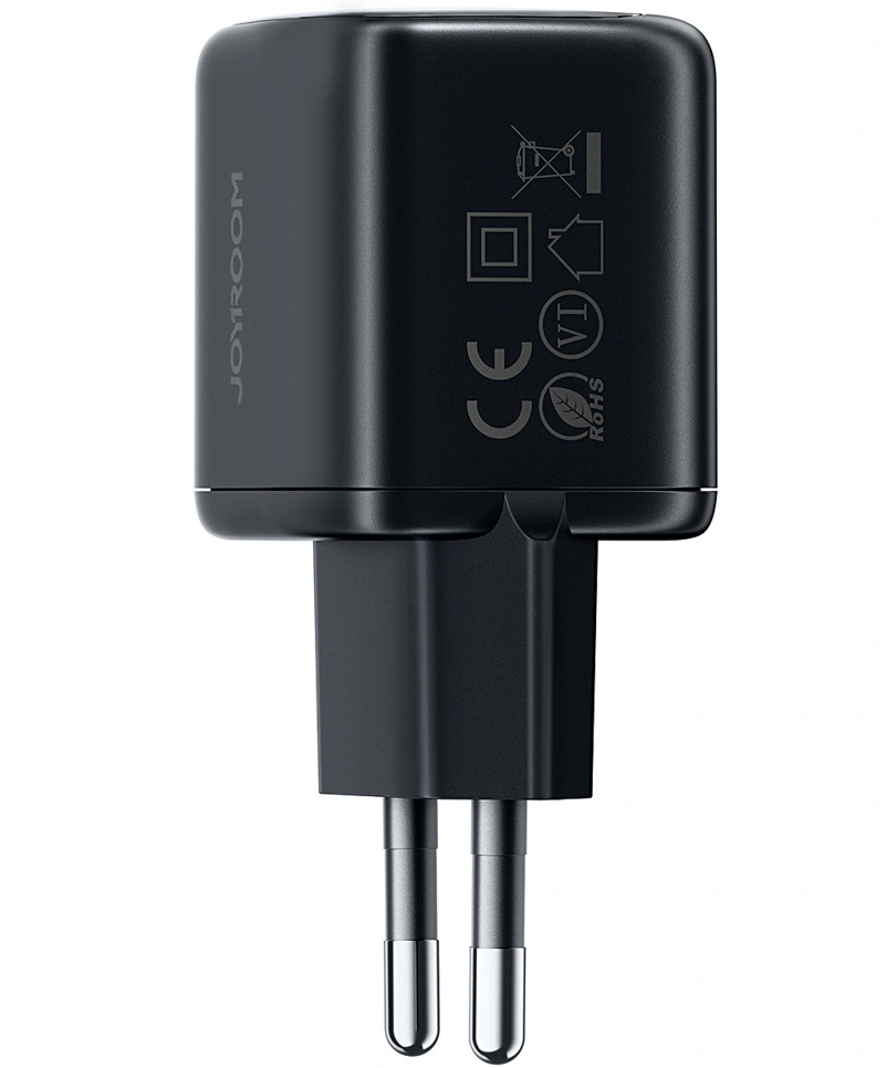 Sieťová nabíjačka s USB-C káblom Joyroom JR-TG7, 33W, 3A, 1 x USB-A - 1 x USB-C, čierna