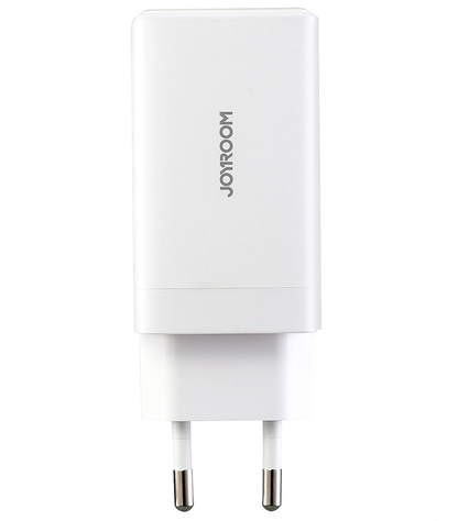 Joyroom JR-TG10 USB-C Network Charger with Cable, 65W, 3.25A, 1 x USB-A - 2 x USB-C, White