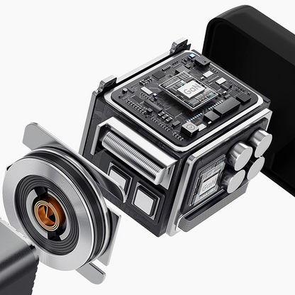 Sieťová nabíjačka s káblom USB-C Dudao A67EU, 67W, 3.35A, 1 x USB-A - 1 x USB-C, čierna