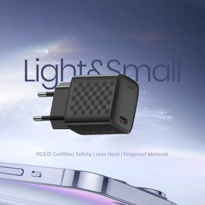 Sieťová nabíjačka s káblom USB-C Lito LC17T, 30W, 3A, 1 x USB-C, čierna