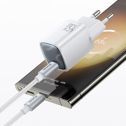 Sieťová nabíjačka s USB-C káblom Mcdodo Nano CH-4432, 45W, 3A, 1 x USB-C, biela