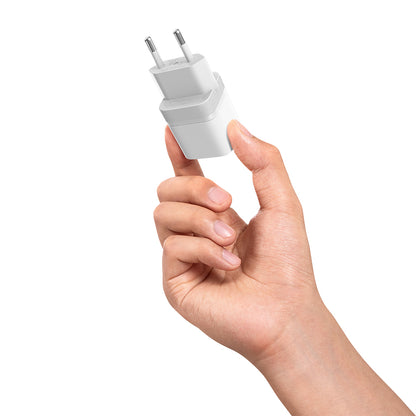Sieťová nabíjačka Cuktech, 40W, 3A, 1 x USB-C, biela CKAC301SEUWH
