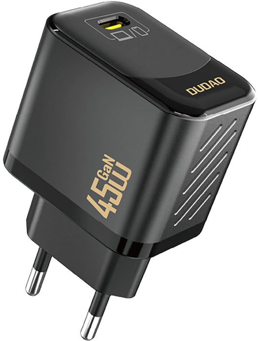 Dudao A28 Network Charger, 45W, 3A, 1 x USB-C, Black