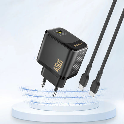 Sieťová nabíjačka Dudao A28, 45W, 3A, 1 x USB-C, Čierna