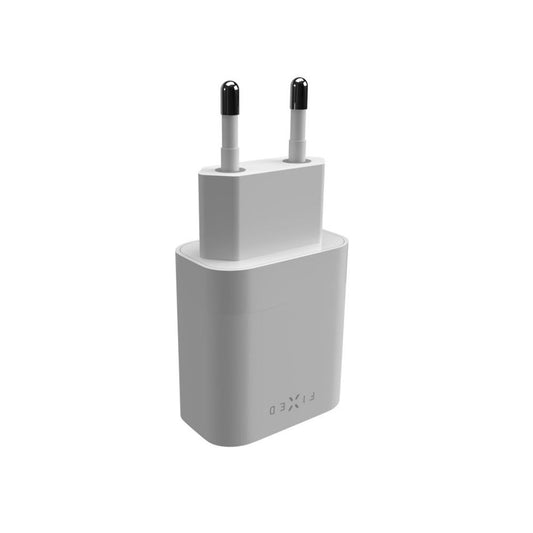 Sieťová nabíjačka Fixed, 20W, 3A, 1 x USB-C, Biela