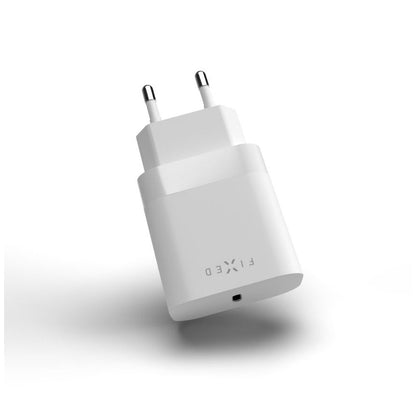 Sieťová nabíjačka Fixed, 20W, 3A, 1 x USB-C, Biela